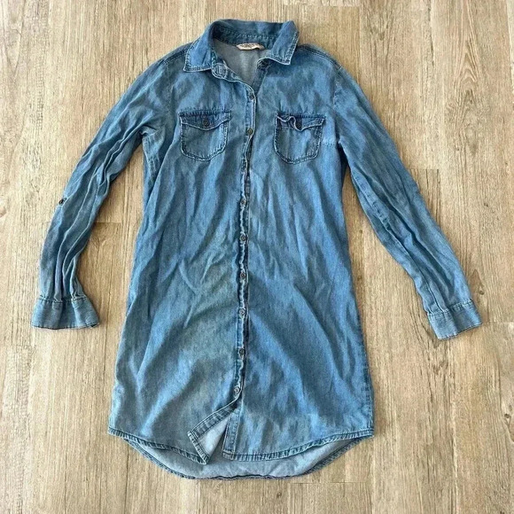 Womens Highway Jeans Denim Dress - S - Picture 1 of 6